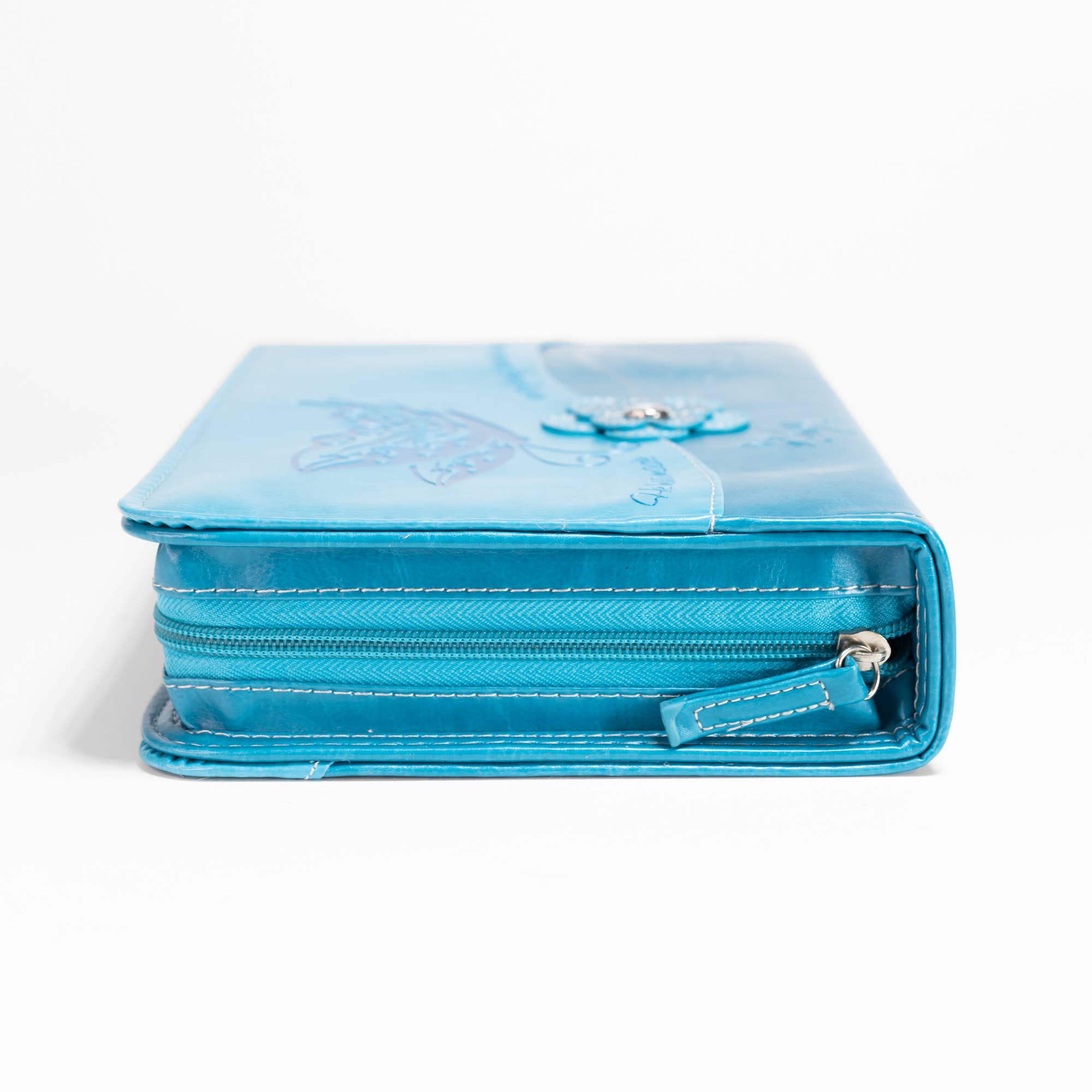 Divinity Boutique - Wholesale Bible Cover - Bible Cover: Teal Blue Butterfly4