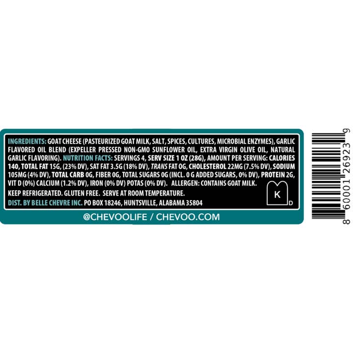 Belle Chevre & Chevoo - Wholesale Cheese - Chevoo Herbes De Provence Marinated Goat Cheese5