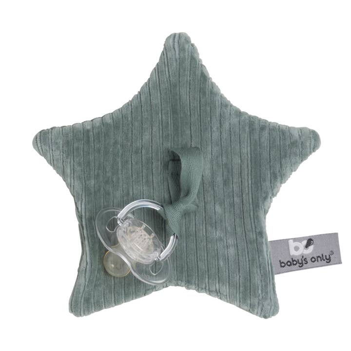 Baby's Only Sense Sea Green Pacifier Towel for wholesale by Baby's Only