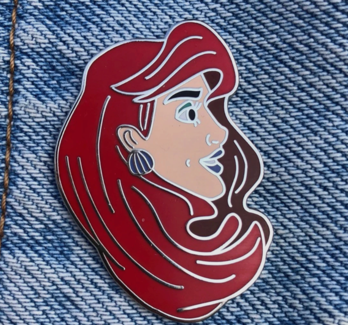 DamiAnimated - Wholesale Lapel Pin/Button - Drag Disney Queens Princess Fantasy Enamel Pin Aladdin5