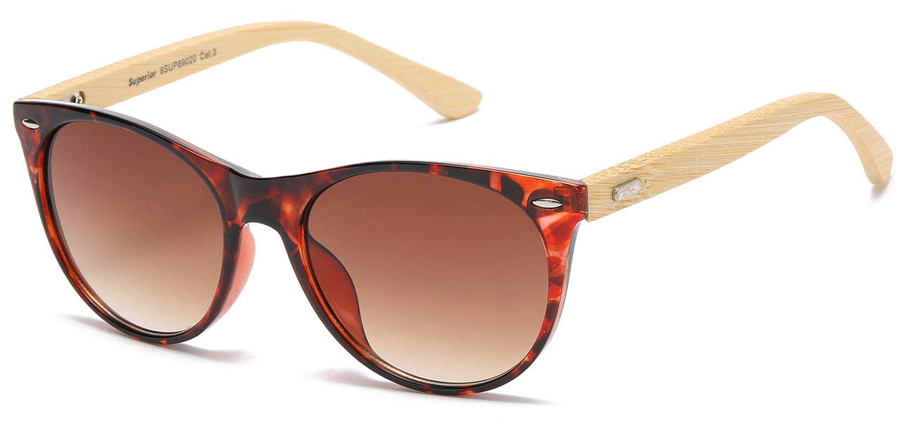 Luna Sunglasses - Vendita all'ingrosso Occhiali da sole - Unisex - Occhiali da sole Bamboo Temple - Unisex5