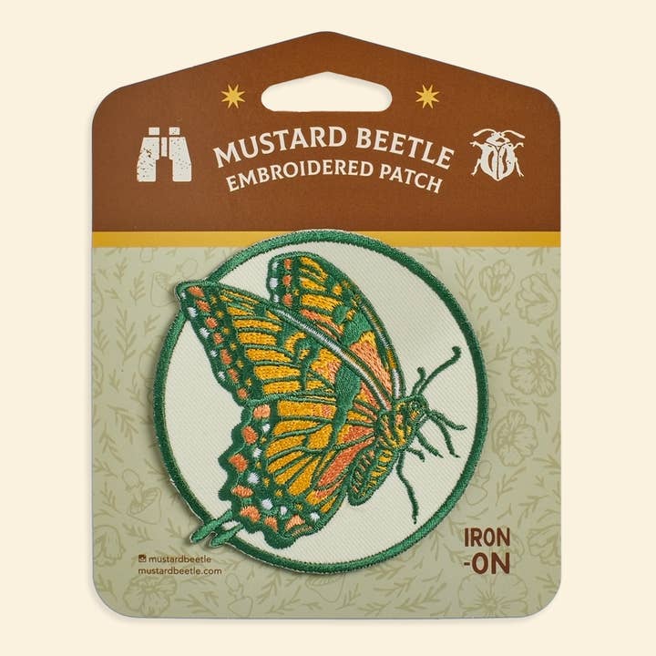 Mustard Beetle - Wholesale Patch - Iron on Patch: Swallowtail