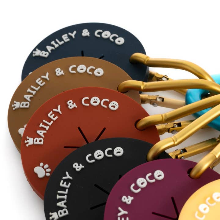 Bailey and Coco – wholesale Pet poo bag dispenser – Poop Pocket Poop Bag Holder – Hands-Free Dog Walking Solution - Khaki2