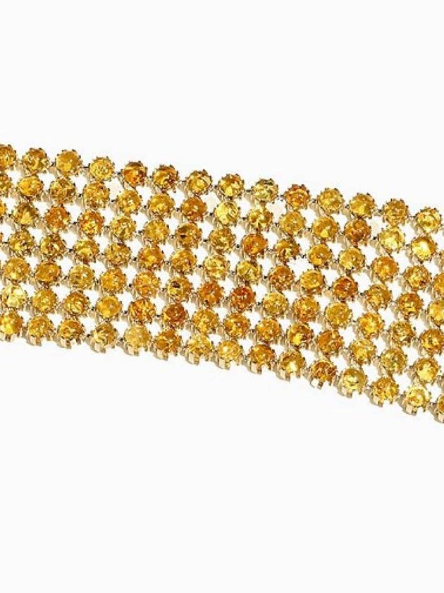 The Ne Plus Pas Diamond Cut Lemon Amber Bracelet for wholesale by Mia's Polish Treasures