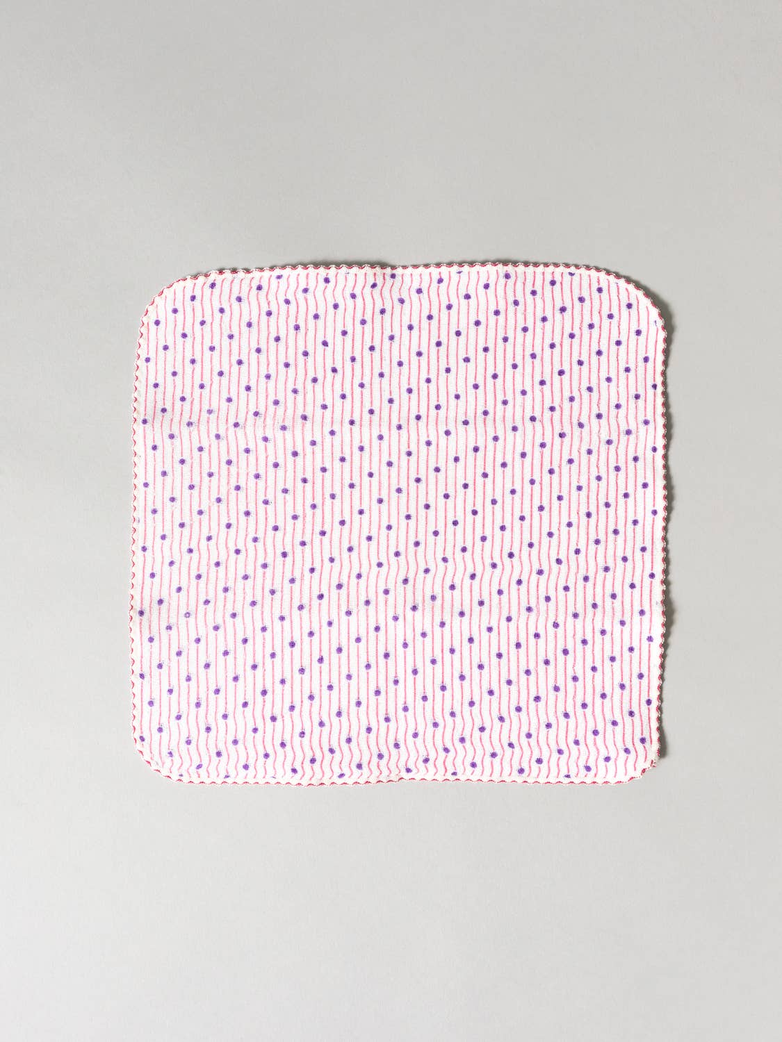 Morihata International Ltd. Co. – wholesale Handkerchief – Women's – Haikara Little Handkerchief Pattern - Sudare Pink2