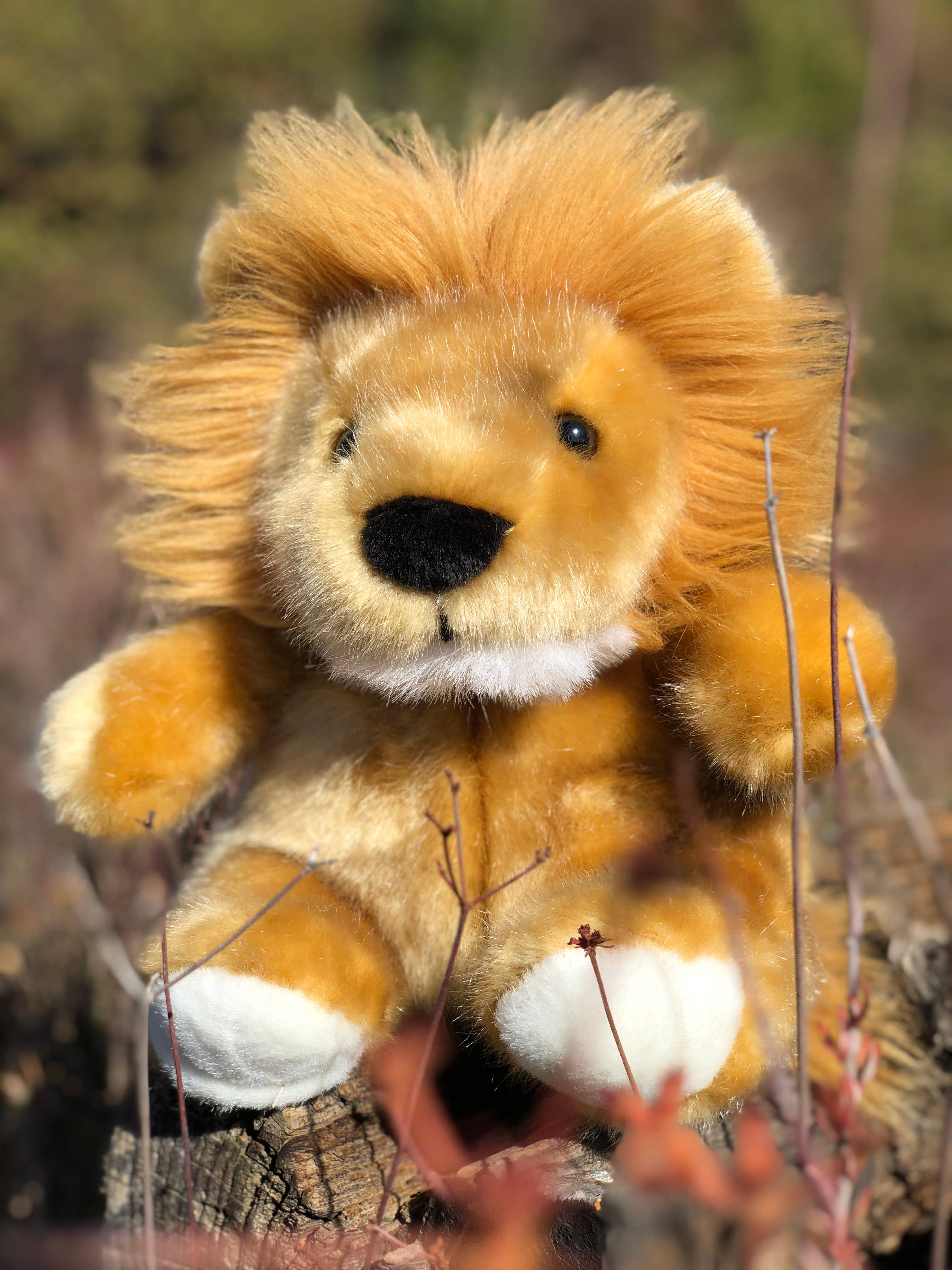 Plushland - Wholesale Stuffed/Plush Toy - Kids & Baby - Traditional Super Soft Golden Lion 11"