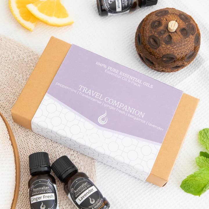 Essential Oil Pack - Travel Companion for wholesale by Australian Wholesale Oils
