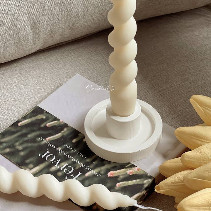 CandlesCo Australia - Wholesale Candle holder - Round Candlestick Holder1