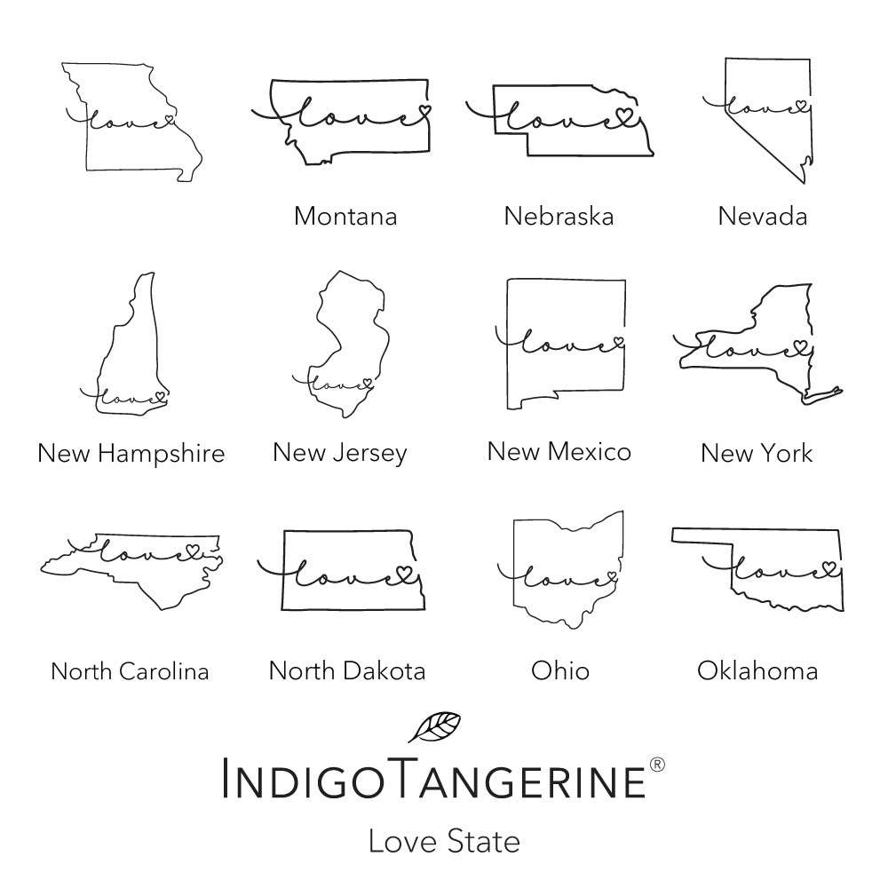 Indigo Tangerine - Vente Torchon - État d'amour, Les meilleures choses de la vie - Lot de 2 chiffons suédois personnalisés3