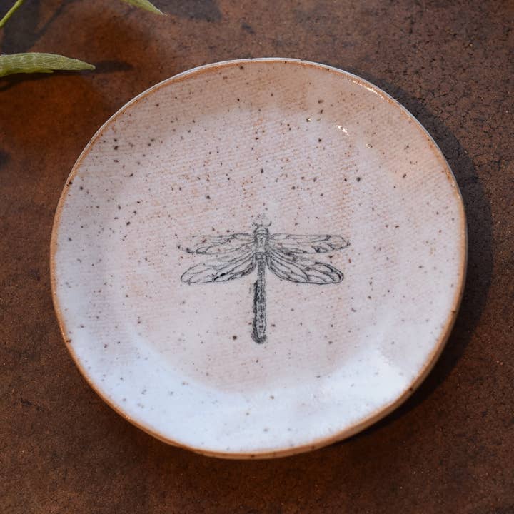 Mini Plate - Dragonfly for wholesale by Mud & Maker