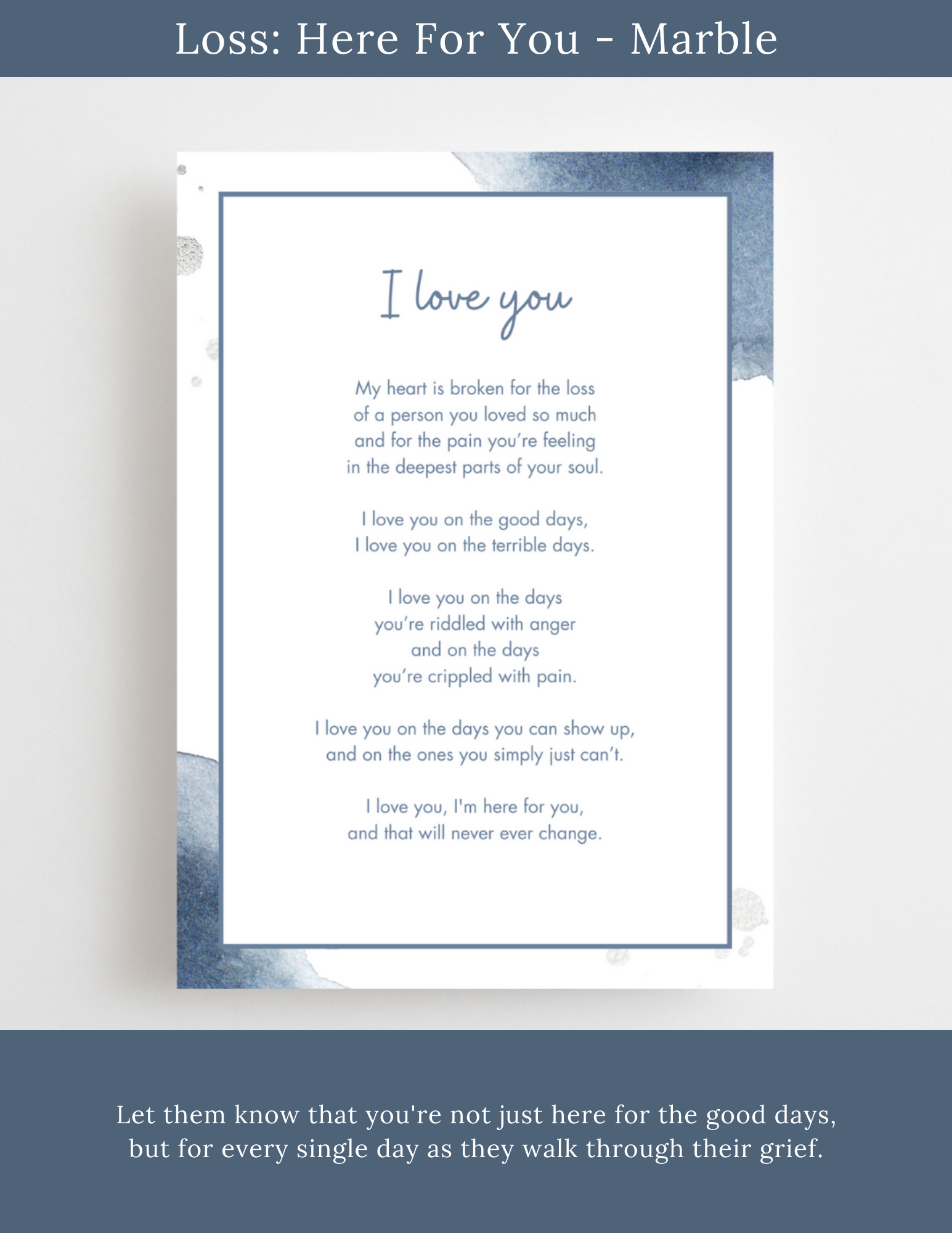 The Lettery Studio - Wholesale Sympathy Card - Sympathy Starter Pack - Sympathy Card Set12