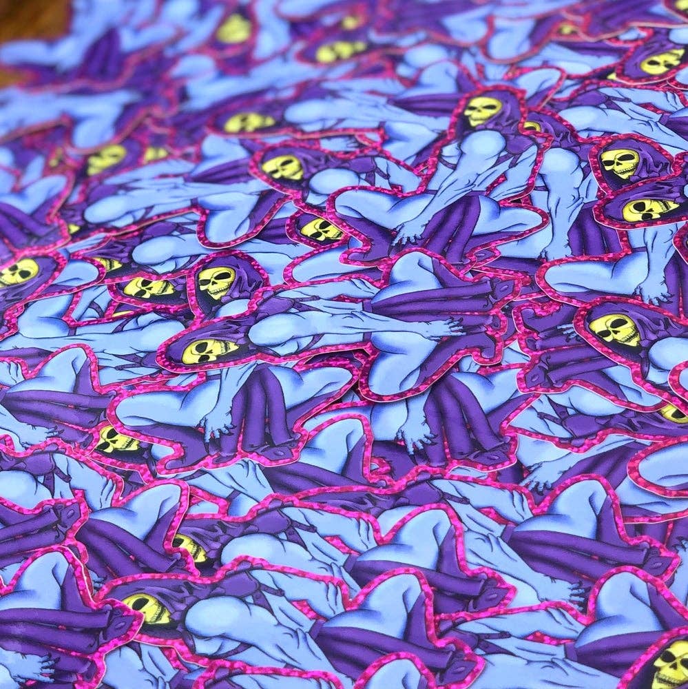 Thwwip Stickers - Wholesale Sticker - Skeletwerk Star-Booty holo edition.2