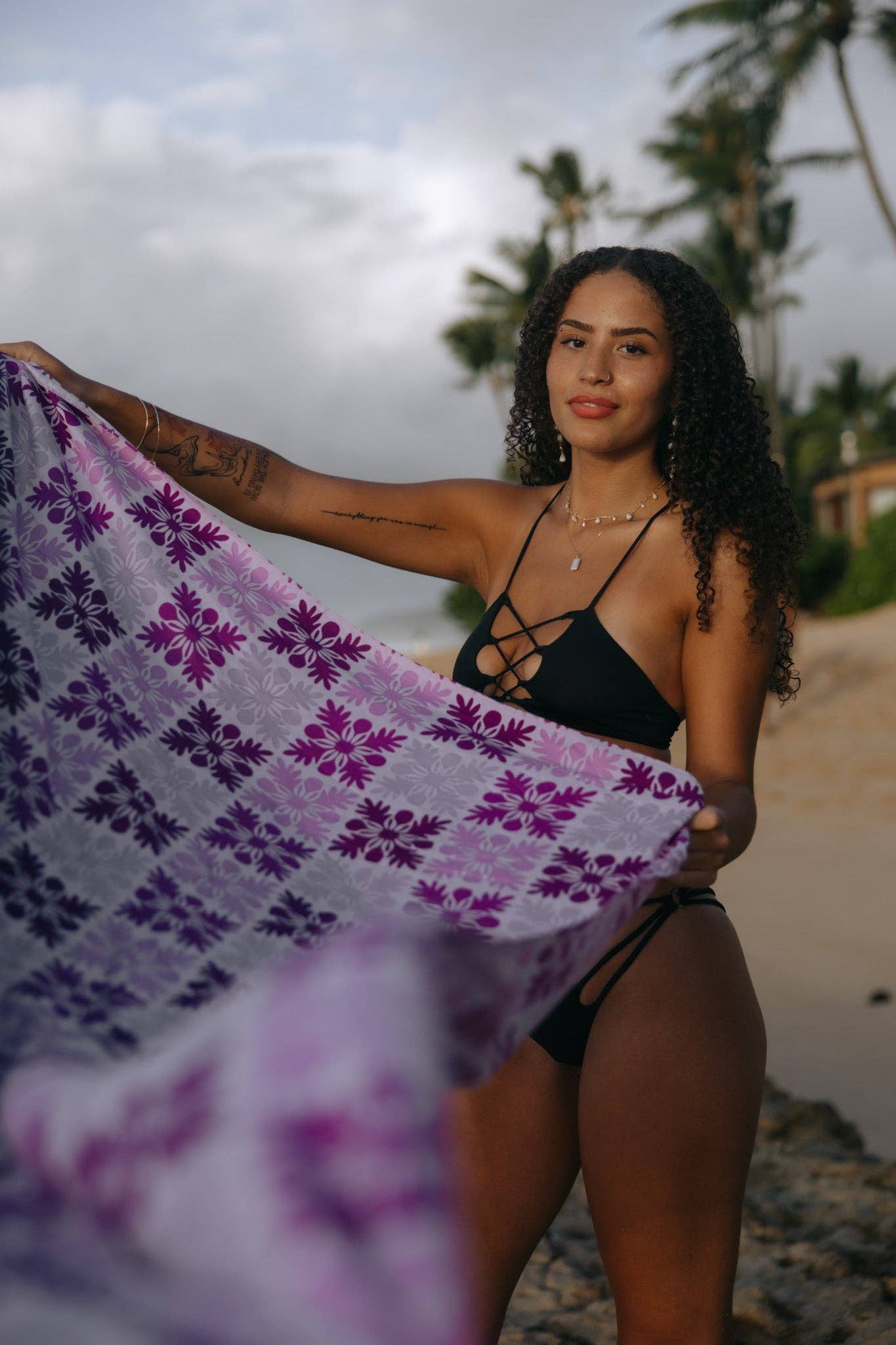 Revel Sun Hawai'i - Vente Cache-maillot – femme - Poni Quilt Pareo3