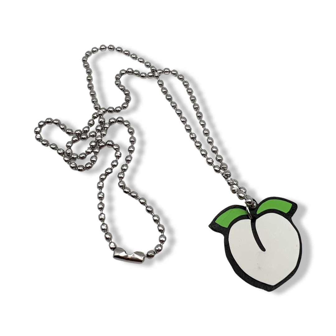 Geekish Gifts - Venta al por mayor Collares con colgantes/abalorios - Collar de melocotones con cambio de color UV0