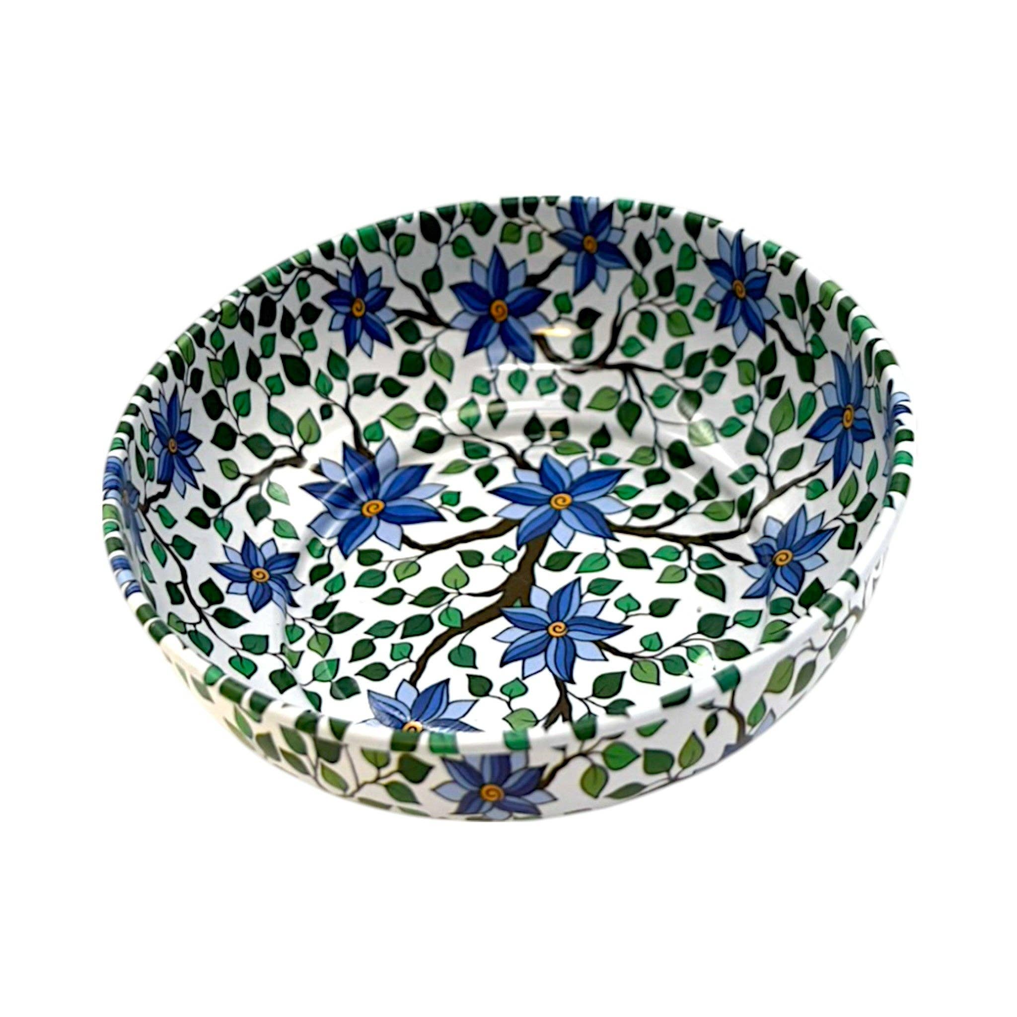 cotonIQ - Wholesale Bowl - Metal Bowl - Flower 1 - Medium - 9cm3