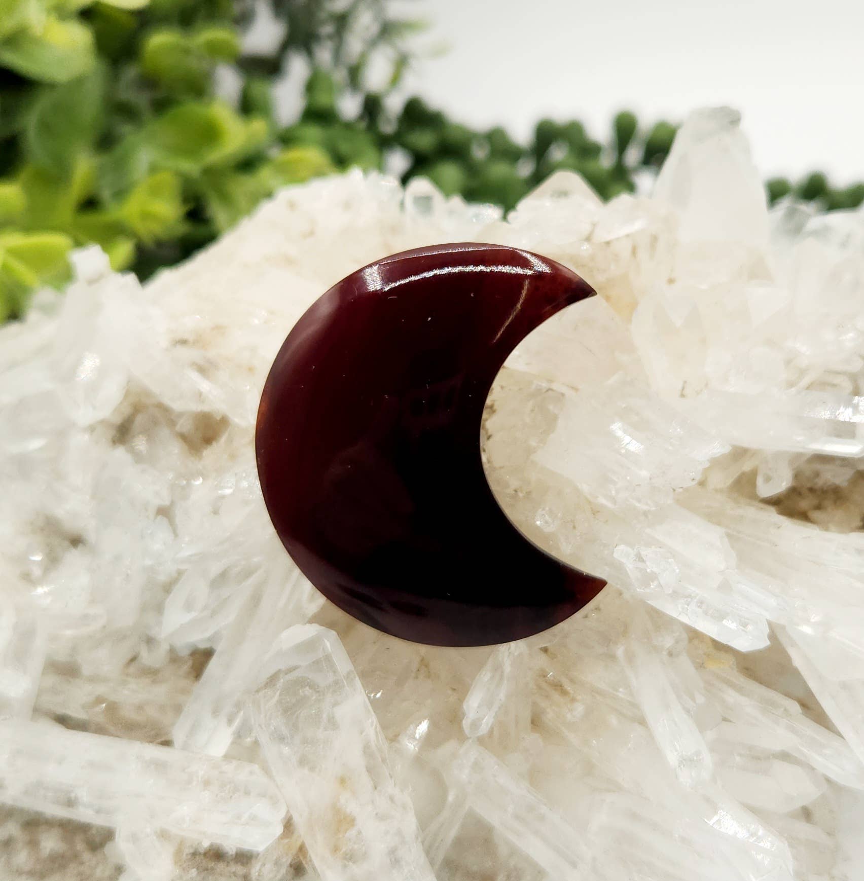 Meraki Gemstones – Engroshandel Spirituelle sten og krystaller – Amber Moon Form (Ca. 40mm) 100% Naturlig Rav9