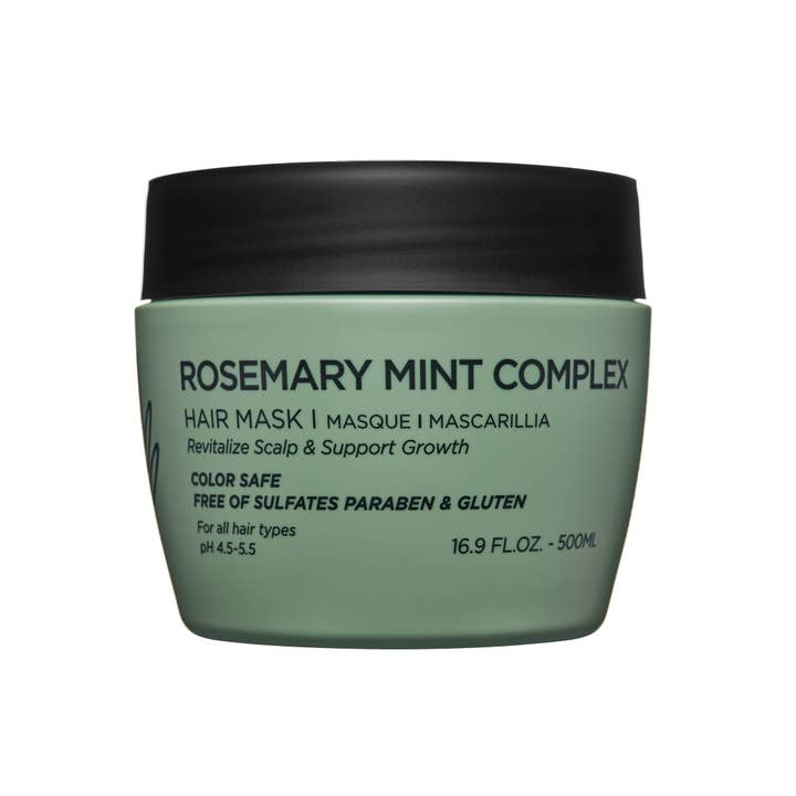 Masque capillaire complexe à la menthe et au romarin - 16,9 oz pour la vente par Luseta Beauty