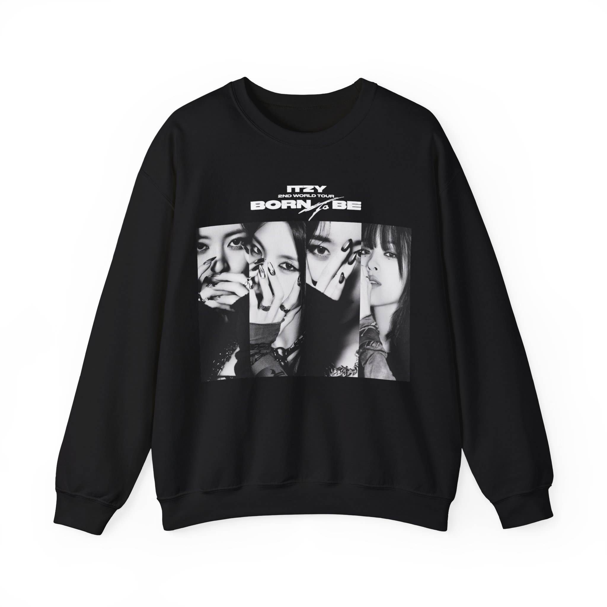 TheKingShirt - Wholesale Graphic Sweatshirt - Women's - ITZY KPOP Tour Inspired Fan Sweatshirt for Midzy Friend1