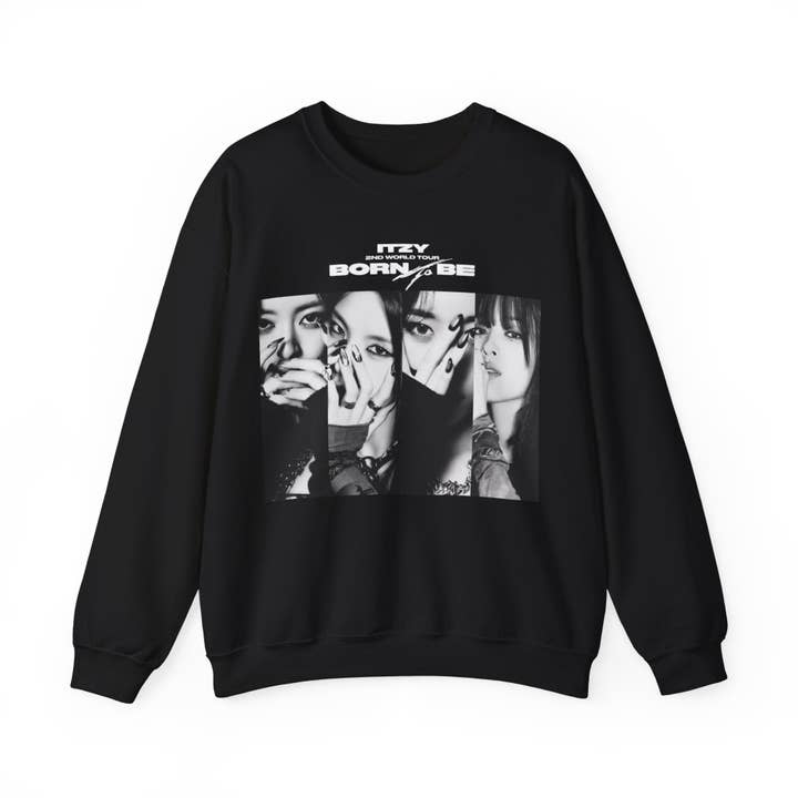 TheKingShirt - Wholesale Graphic Sweatshirt - Women's - ITZY KPOP Tour Inspired Fan Sweatshirt for Midzy Friend1