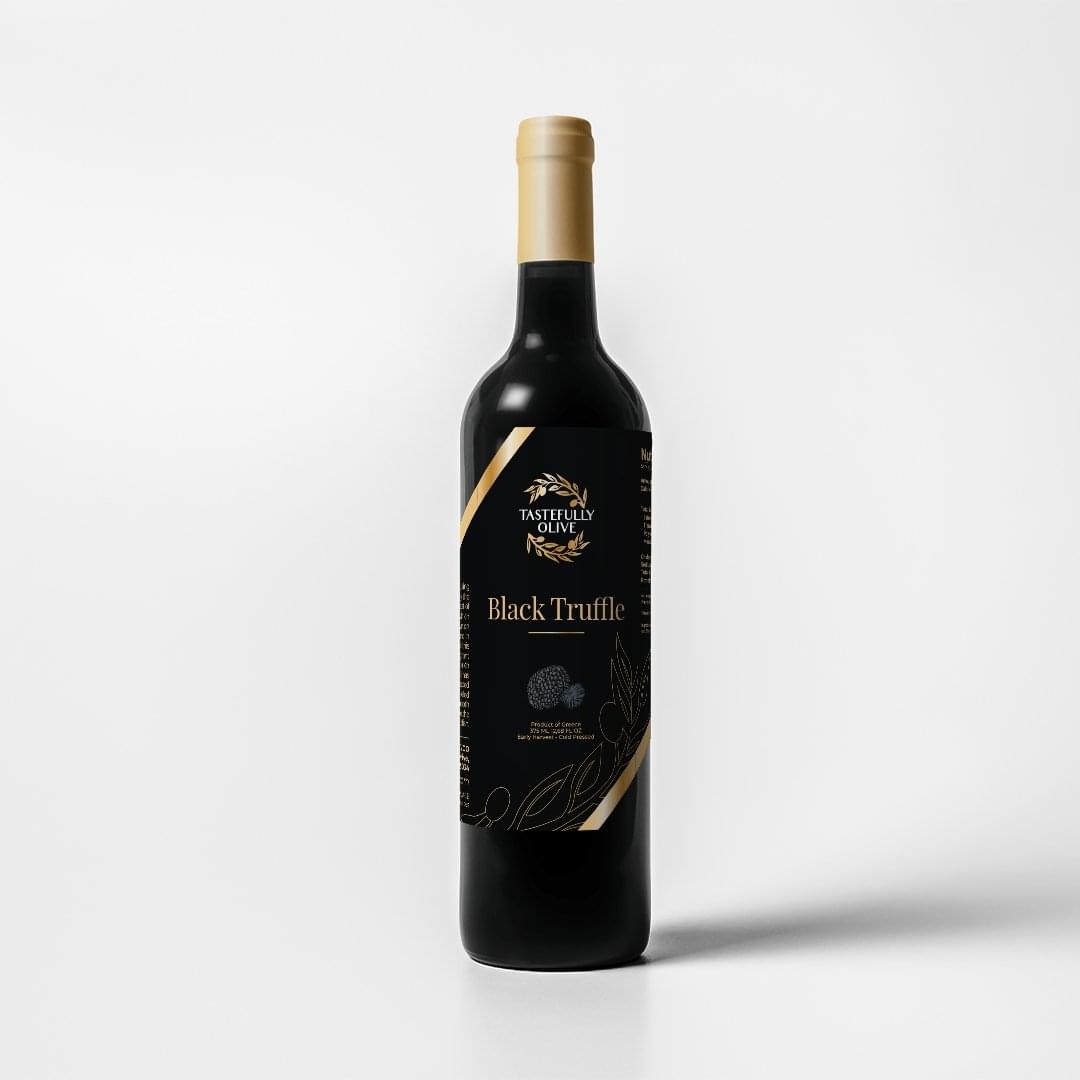 Tastefully Olive - Wholesale Olive Oil - Black Truffle Infused Olive Oil2