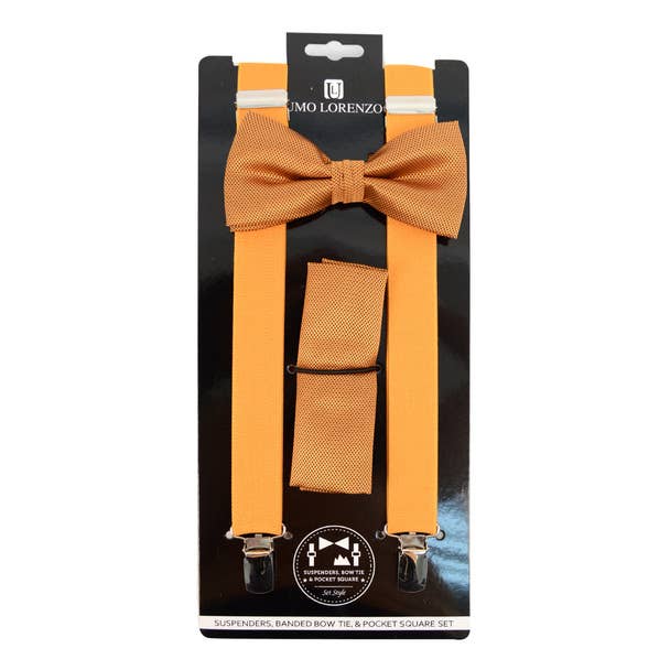 Selini New York - Wholesale Suspenders - Men's - Men's Solid Color Clip-on Suspenders16