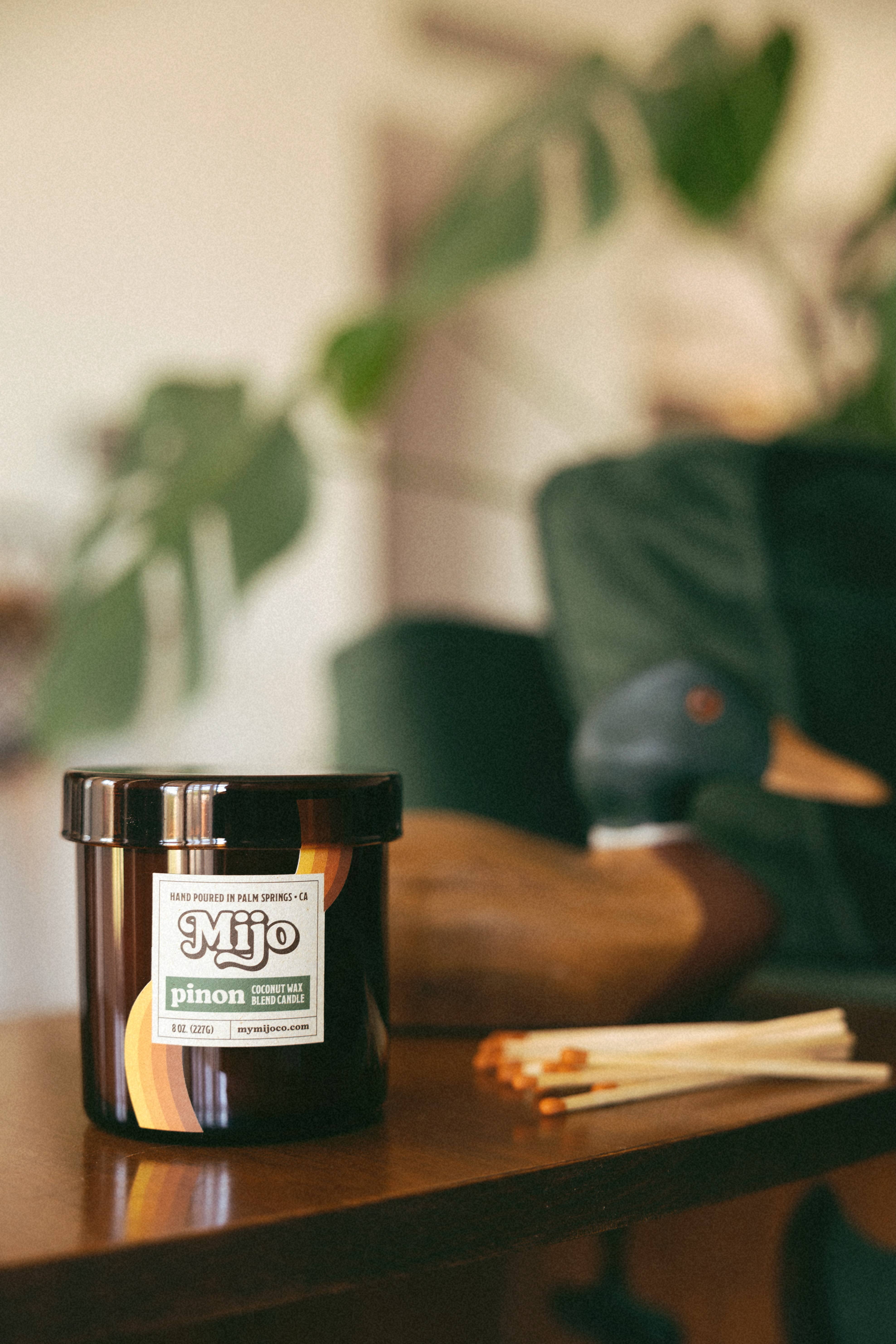 Mijo Candle Co - Wholesale Jar/Filled Candle - Pinon1