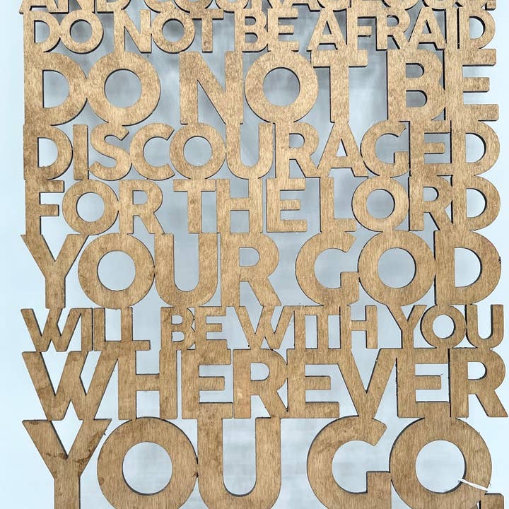 Joshua 1:9 for wholesale by Sweet Customs By Hannah