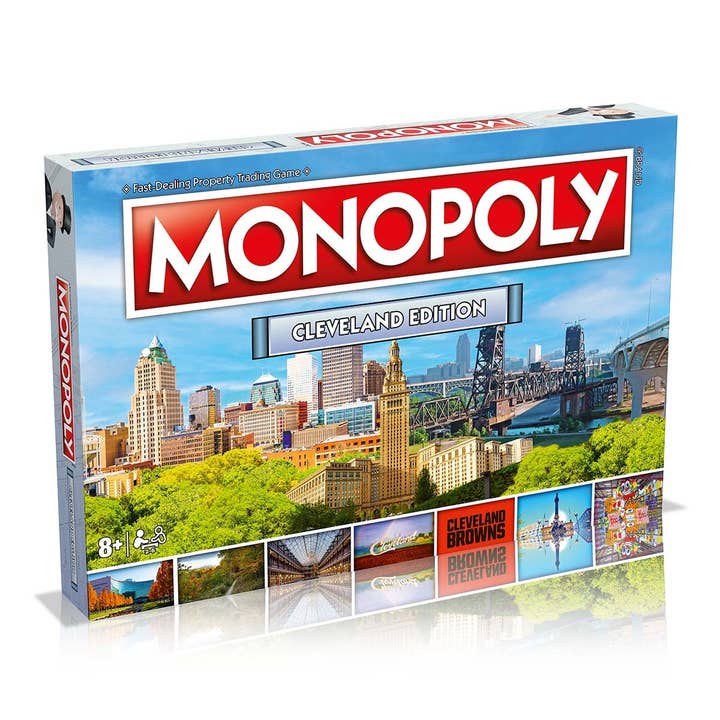 Cleveland Edition Monopoly Board Game for wholesale by Top Trumps USA, Inc.