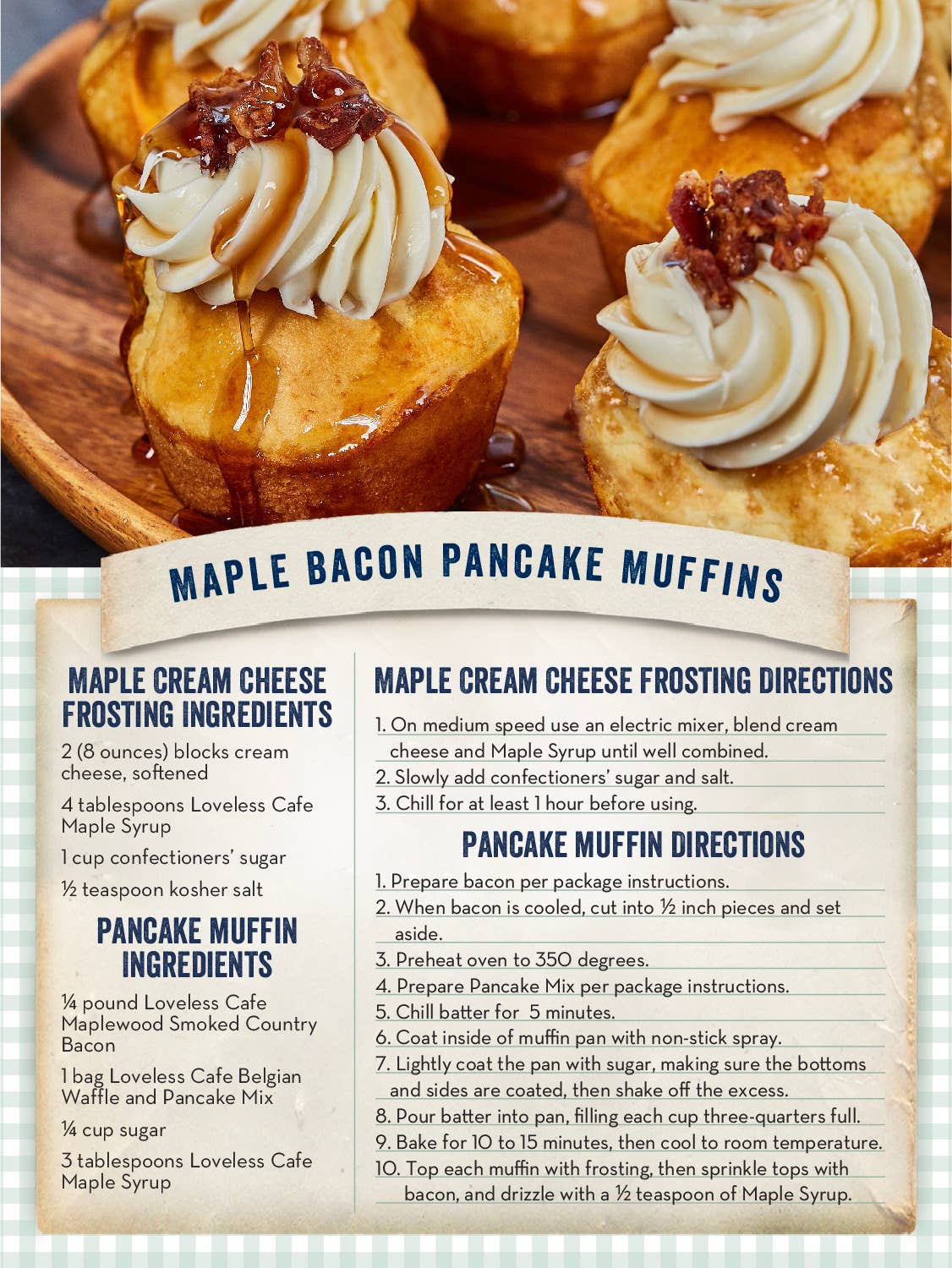 The Loveless Cafe - Wholesale Pancake Mix - Waffle Pancake Mix 1 lb Sack2