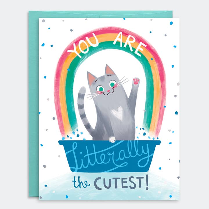 Mudsplash Studios - Wholesale Love Card - Literally the Cutest | Love Card
