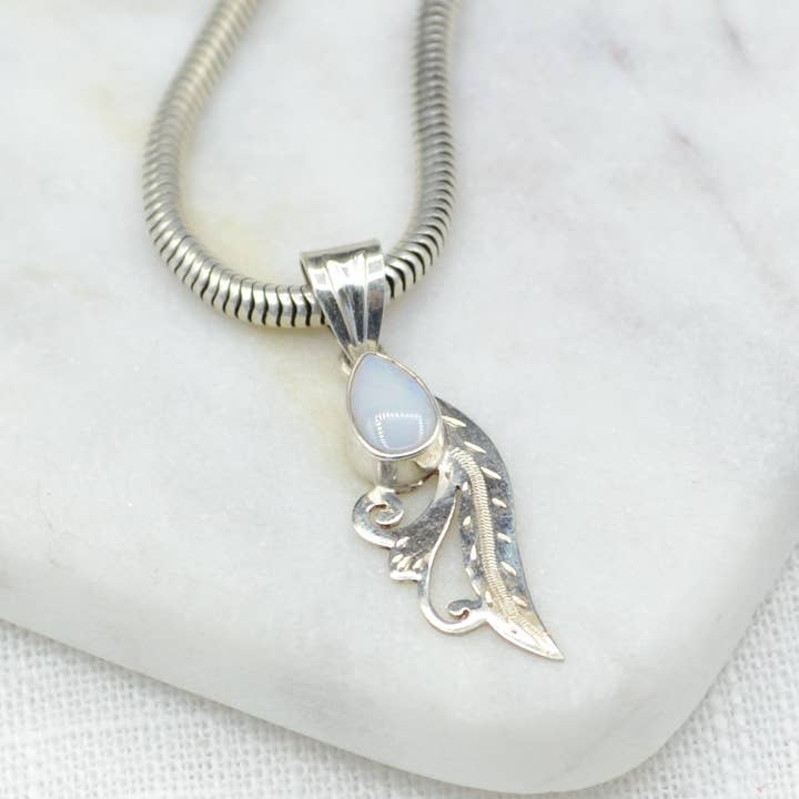 Peacock Silver Pendant for wholesale by Didi Bahini Fair Trade