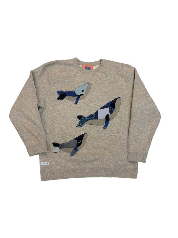 deep blue sweatshirt for wholesale by Em's Threads