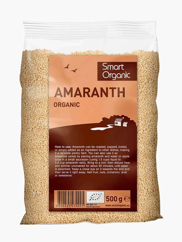 Amaranth, Bio, Smart Organic, 500 G/2 Kg for wholesale by Smart Organic