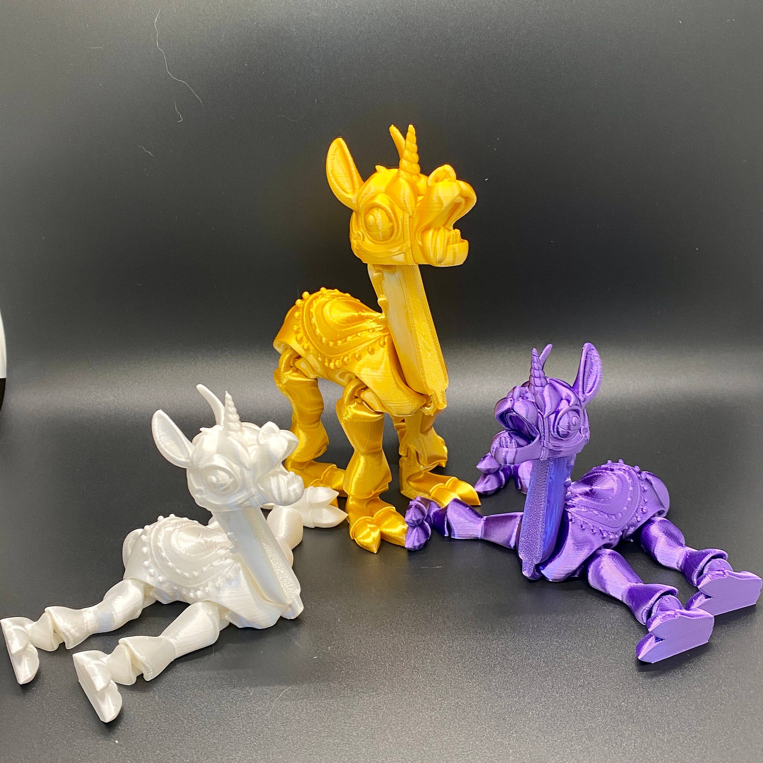 NumanPrints – wholesale Fidget Toy - Barn – Lama Unicorn Lamacorn Söt Fidget Leksak Sett på7