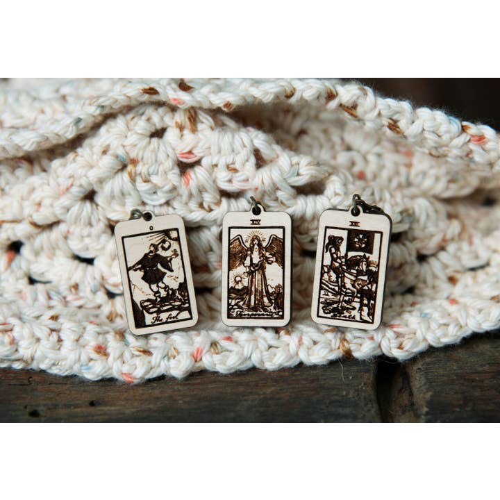 Tarot Knitting Progress Keepers & Crochet Markers, set van 3 voor wholesale door Sunrise Grove