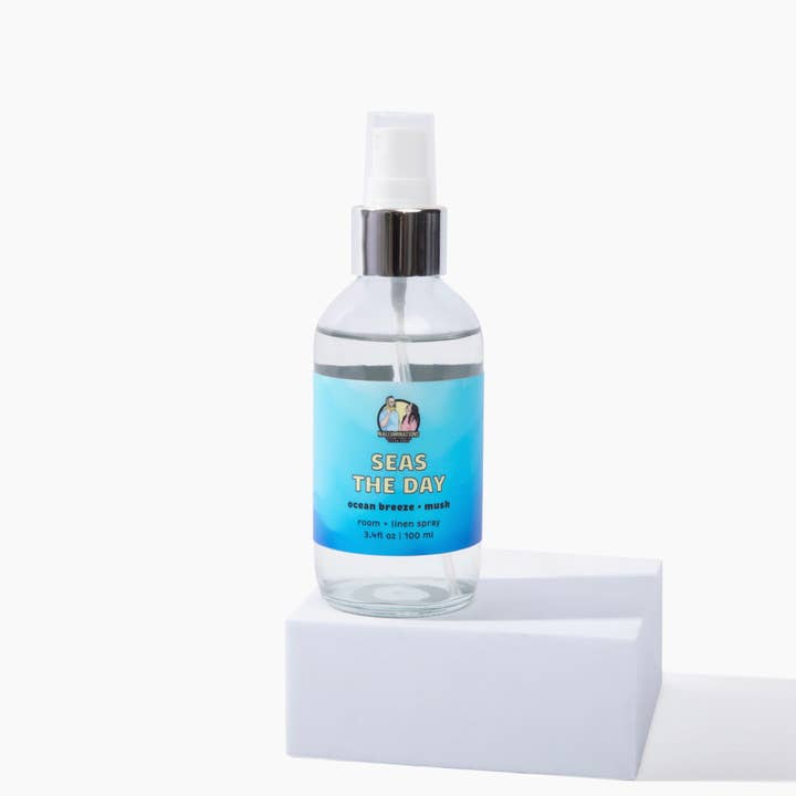 Spray de Quarto Seas the Day – Velas Limpas, Piadas Limpas por atacado de Nalluminations® - Clean Candles, Clean Jokes