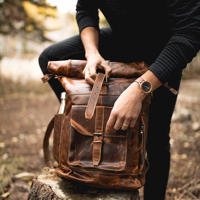 Kodiak Leather - Wholesale Backpack - Men's - Kobuk Leather Backpack21