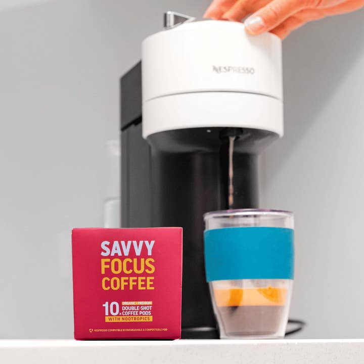 SAVVY BEVERAGES - Wholesale Instant coffee/espresso - Savvy Nootropic Coffee Pods19