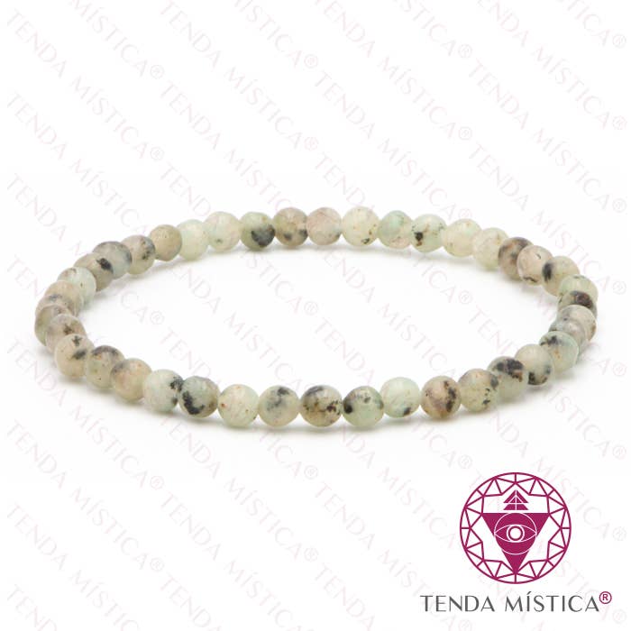Tenda Mística - Wholesale Bangle Bracelet - Kiwi Jasper Bracelet 4Mm0