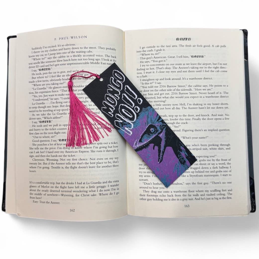 Twisted Layers - Wholesale Bookmark - MONGO NO!! Dungeon Crawler Carl Inspired 3D Bookmark3
