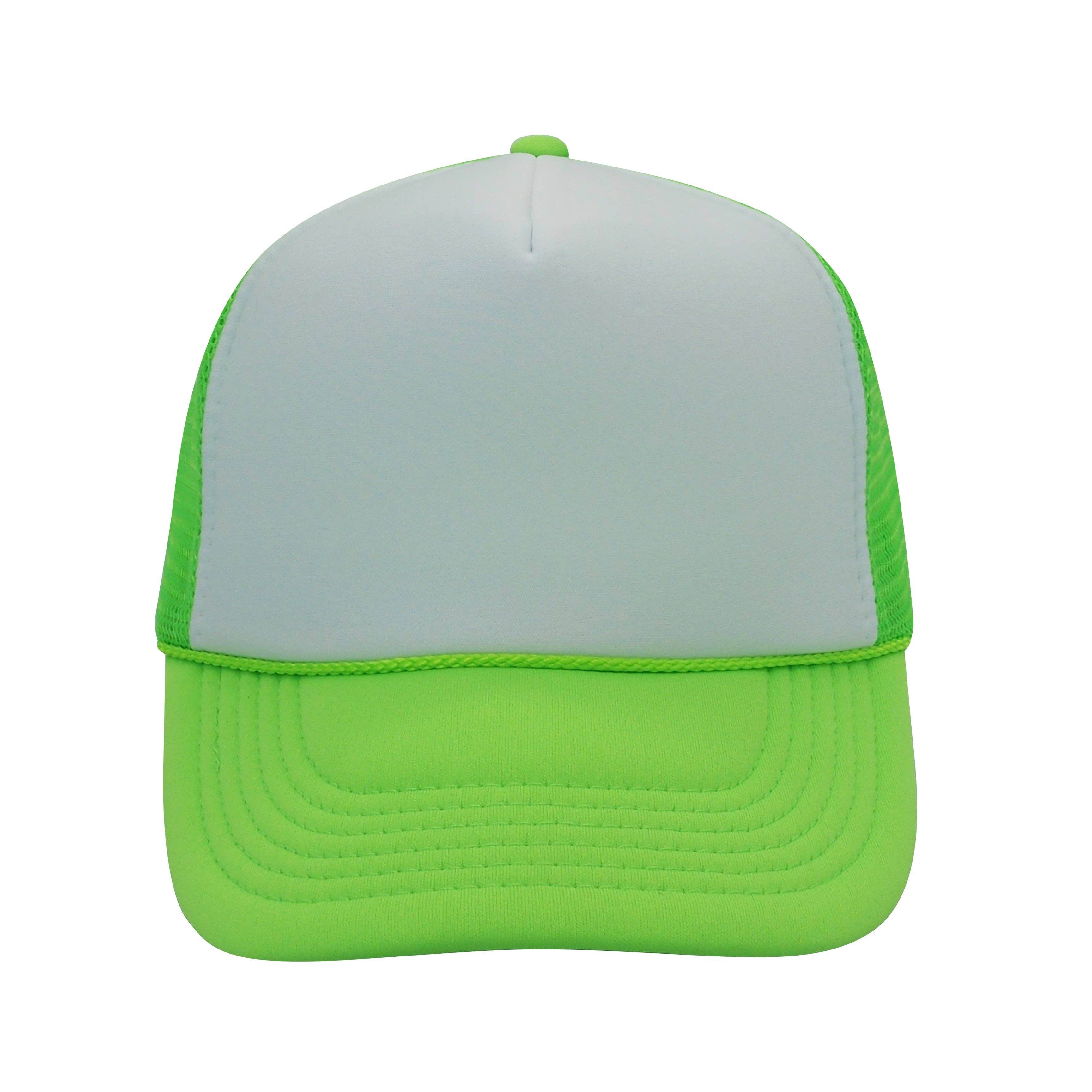 The Park Wholesale - Wholesale Trucker Hat - Unisex - Nissun Neon Color Foam Mesh Trucker Hats Caps, Blank Two Tone Snapbacks11