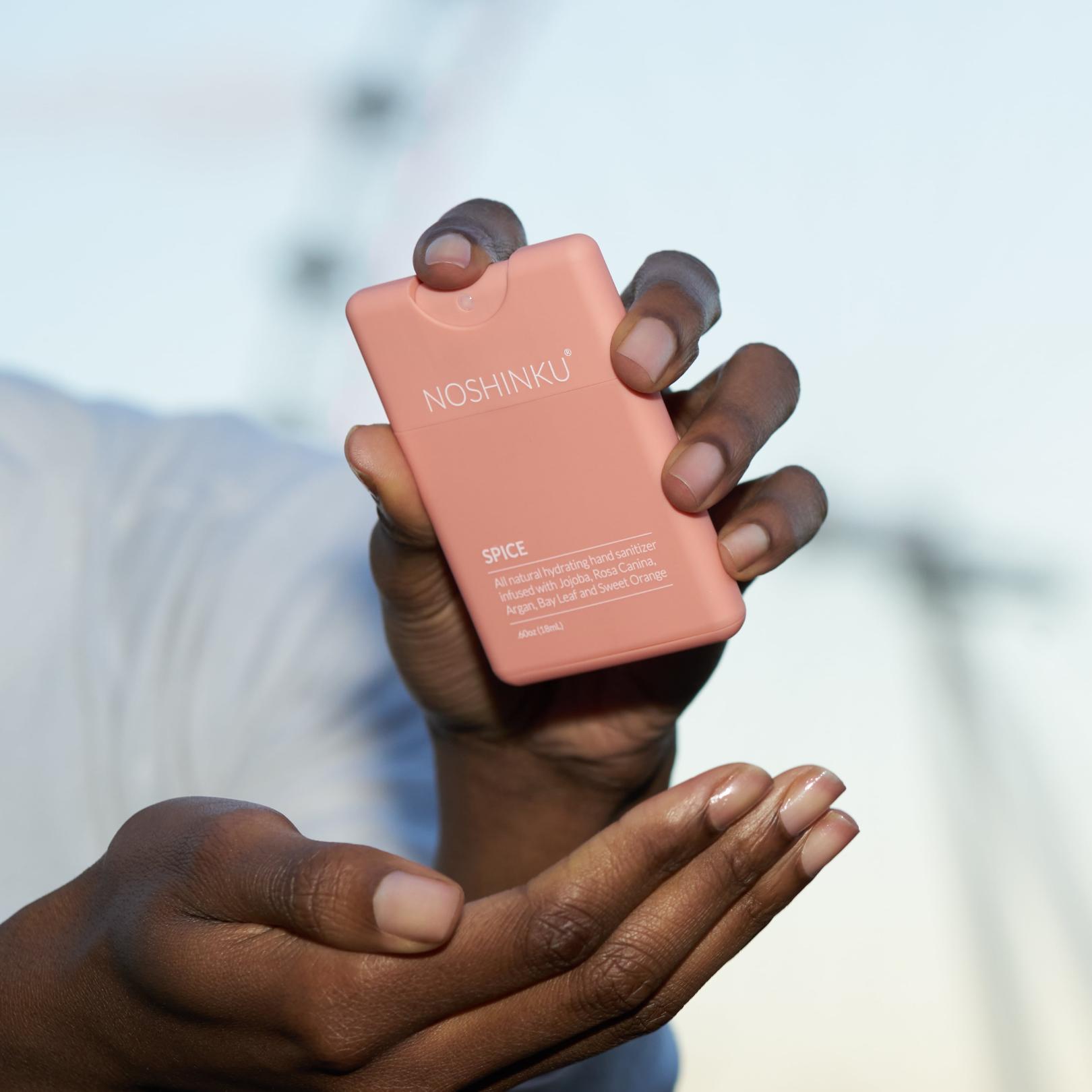 Noshinku - Wholesale Hand sanitiser - Refillable Orange Coriander Moisturizing Hand Sanitizer5