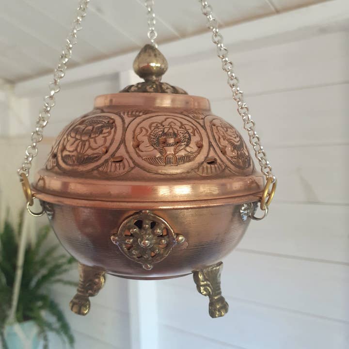 Queimador de incenso pendurado budista tibetano por atacado de Buddha-Buddha