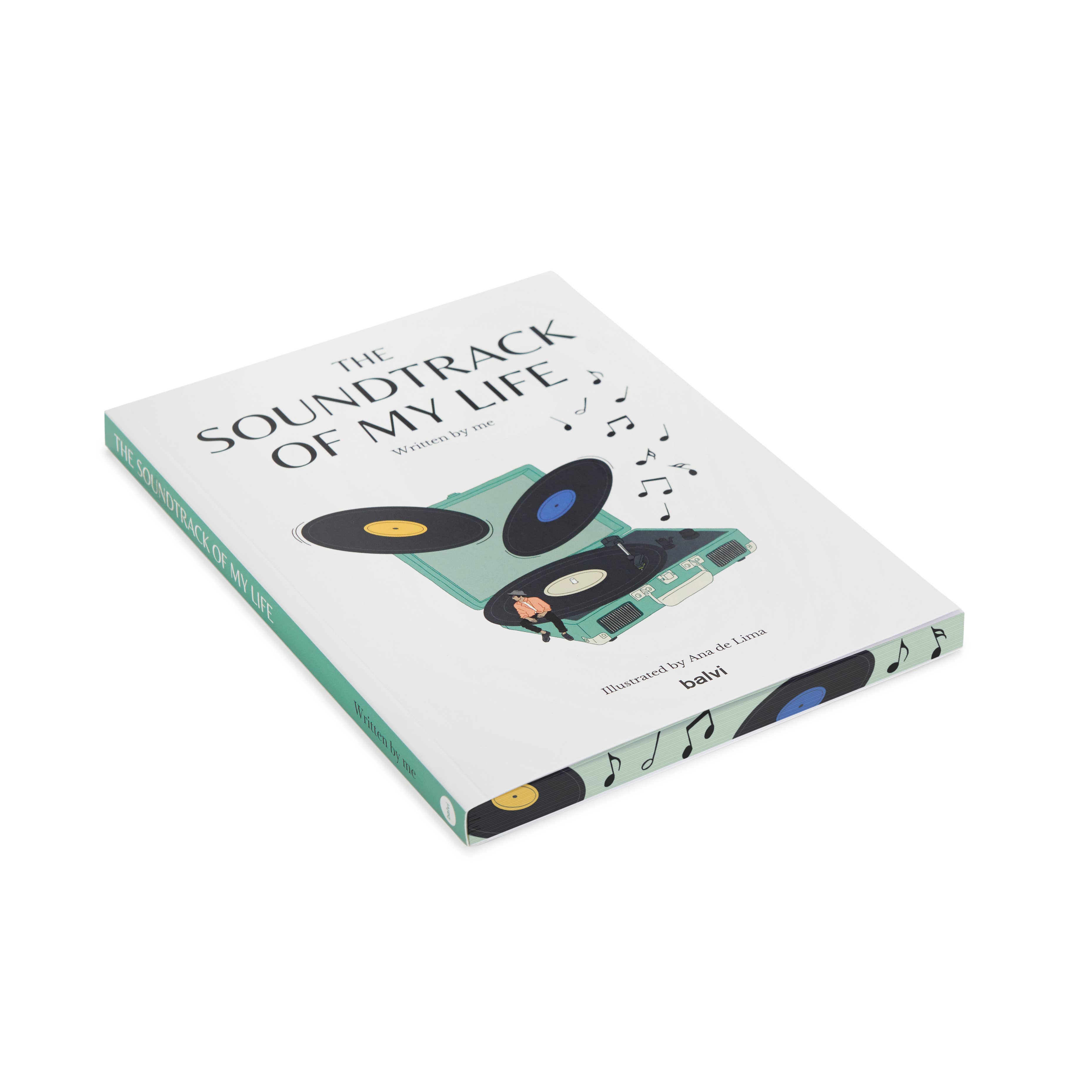 Balvi - Wholesale Notebook - Notebook,The Soundtrack Of My Life,A5,paper0