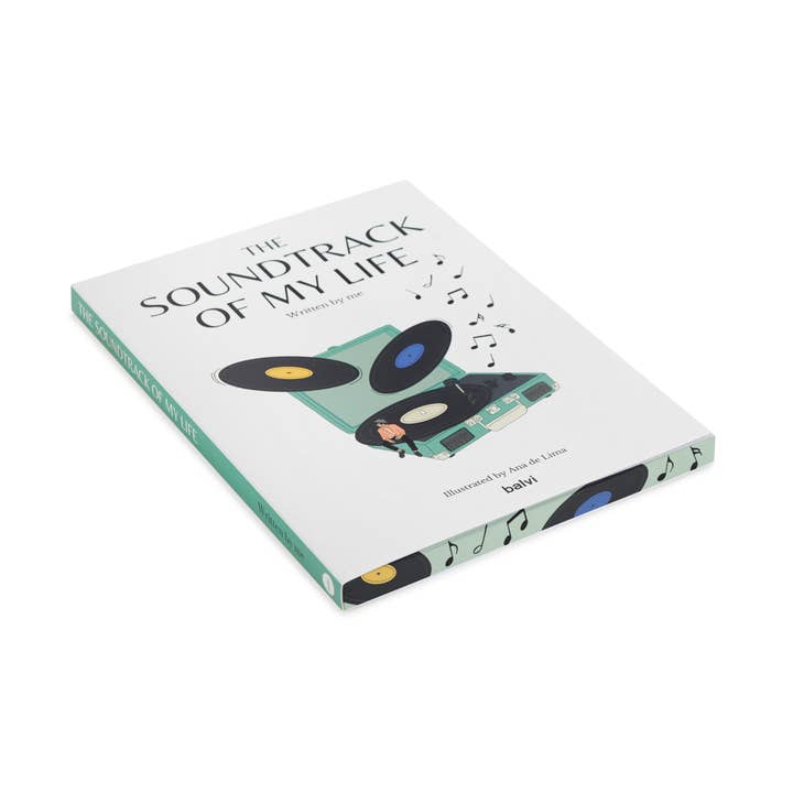 Notebook,The Soundtrack Of My Life,A5,paper for wholesale by Balvi