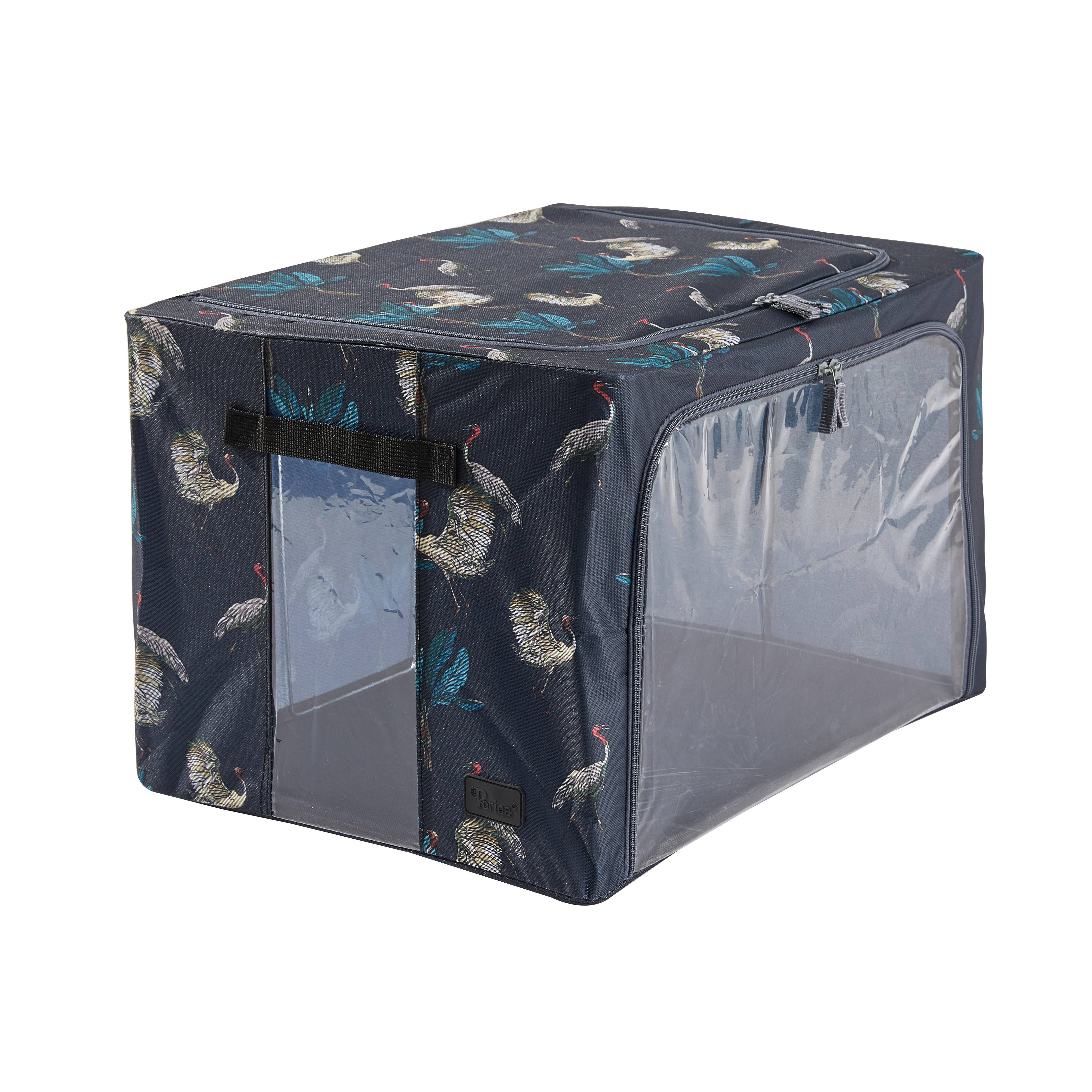 Periea - Vente Bacs de rangement - Periea Beau – Bac de rangement pliable avec structure métallique38