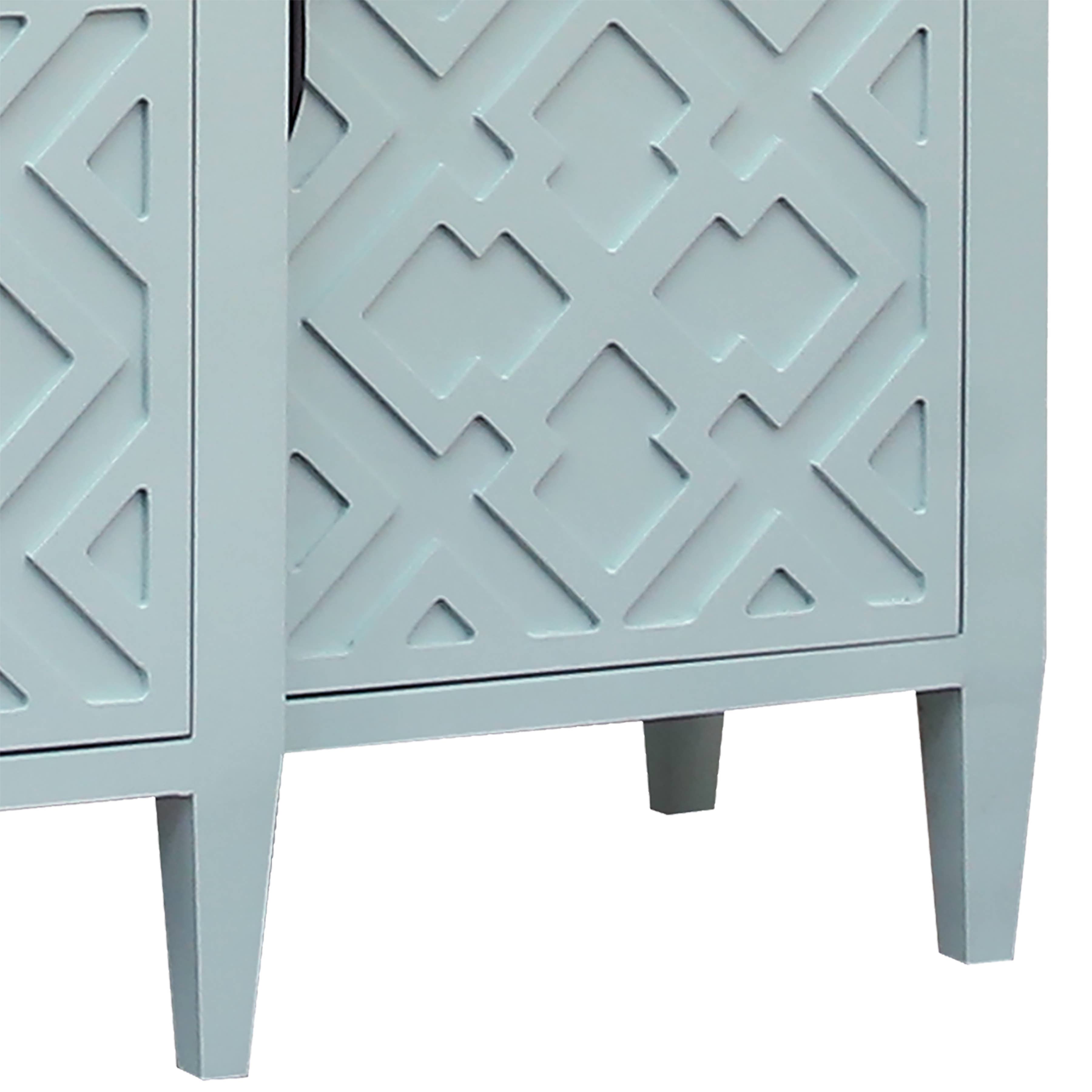 Aqua Topher Credenza for wholesale on Faire3