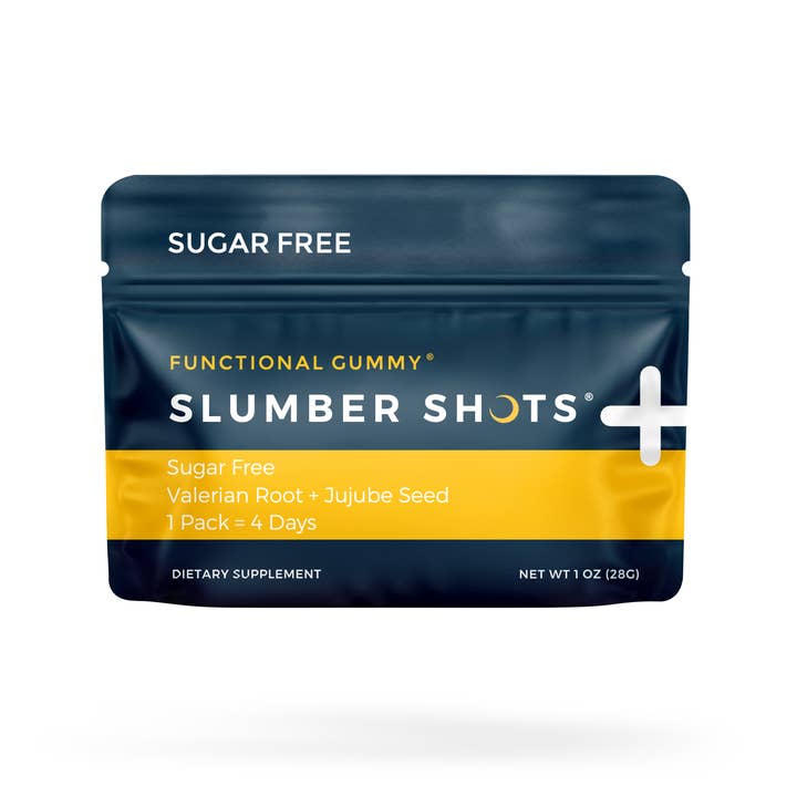 Seattle Gummy Company - Vente Supplément oral/vitamine - Slumber Shots Sleep Aid SANS SUCRE, 48 portions | Paquet de 121