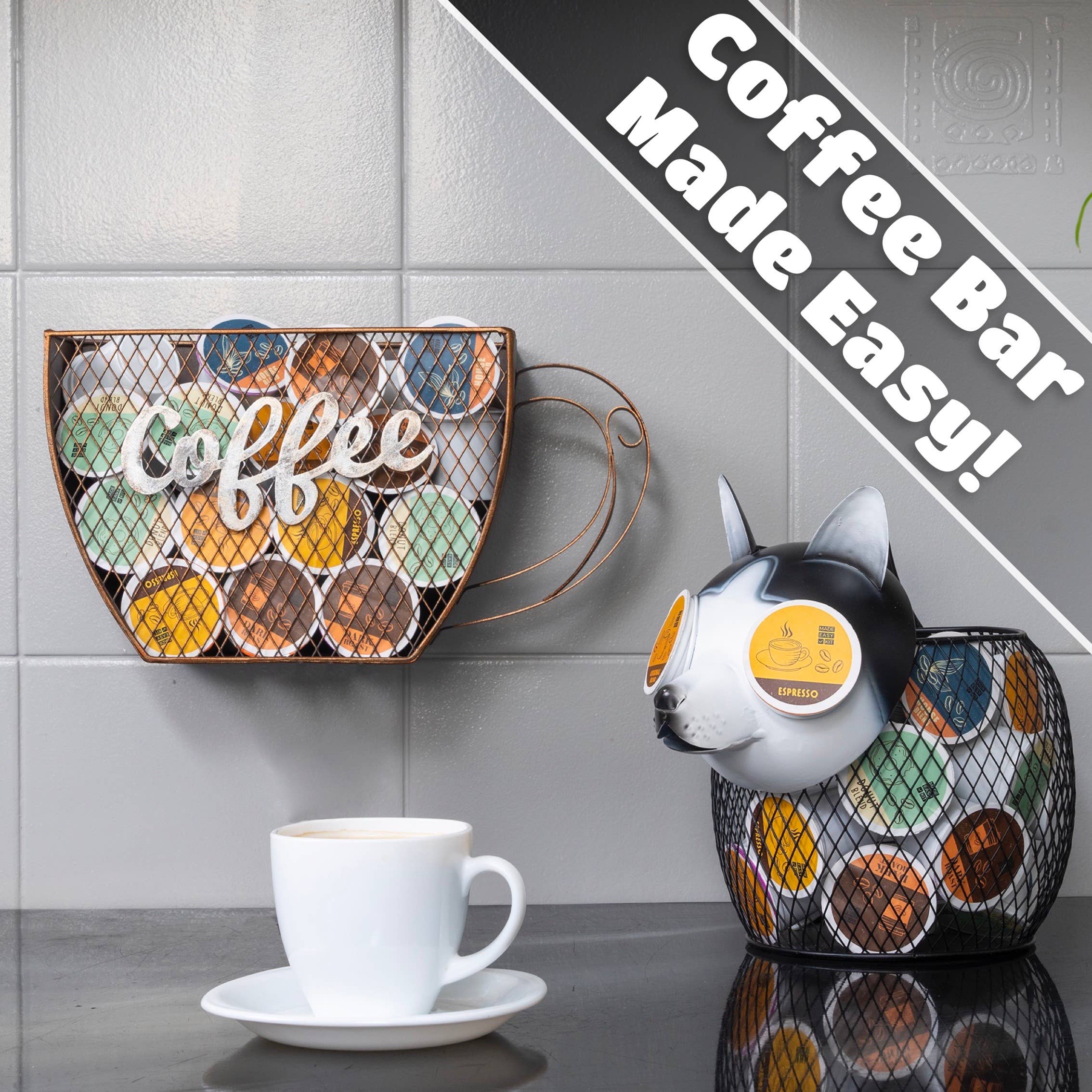 MADE EASY KIT - Wholesale Kitchen Storage/Organizer - Made Easy Kit Coffee Pod Organizer - Home Functional Décor21