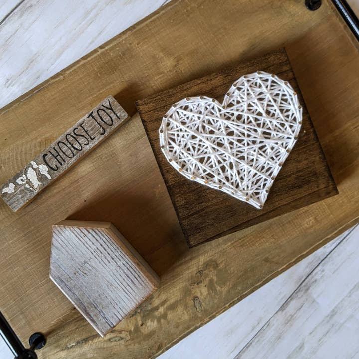 Knotted Bug - Wholesale Wall Accent - Heart String Art
